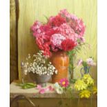 Gregori (Lysechko) Lyssetchko (Russian 1939-): Still Life of Spring Flowers,