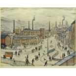 Laurence Stephen Lowry RA (Northern British 1887-1976): Huddersfield,