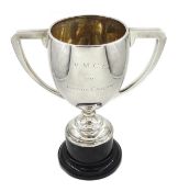 Silver trophy 'The F.M.C.