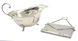 Silver envelope purse by Robert Pringle & Sons,