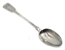 William IV silver basting spoon by Jonathan Hayne, London 1834, approx 4.