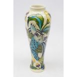 Moorcroft 'Fishing for Dreams' pattern vase designed by Nicola Slaney dated 2013 ltd.