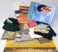 Beached Festival Scarborough: nine various t-shirts, two large posters, two small posters,