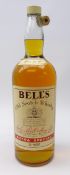 Bell's Extra Special Scotch Whisky, 8 pints 70proof, with cork optic stopper,