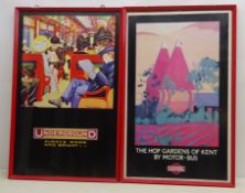 Two framed London Transport Posters;