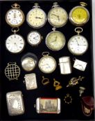 Victorian silver pocket watch, other 19th century & later pocket watches,