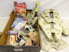 Star Wars Lego System Landspeeder, Star Wars Darth Vador boxed figure,