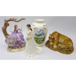 Royal Worcester figure Catherine Duchess of Cambridge, Brompton & Cooper 'Rose Garden',