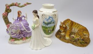 Royal Worcester figure Catherine Duchess of Cambridge, Brompton & Cooper 'Rose Garden',