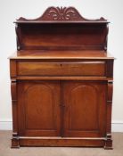 19th century mahogany chiffonier secretaire desk,