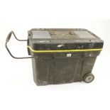 A STANLEY wheeled tool box with tools G