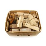 A quantity of European fruitwood planes for restoration G-