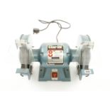 A CLARKE 8" bench grinder 240V (PAT tested) G+