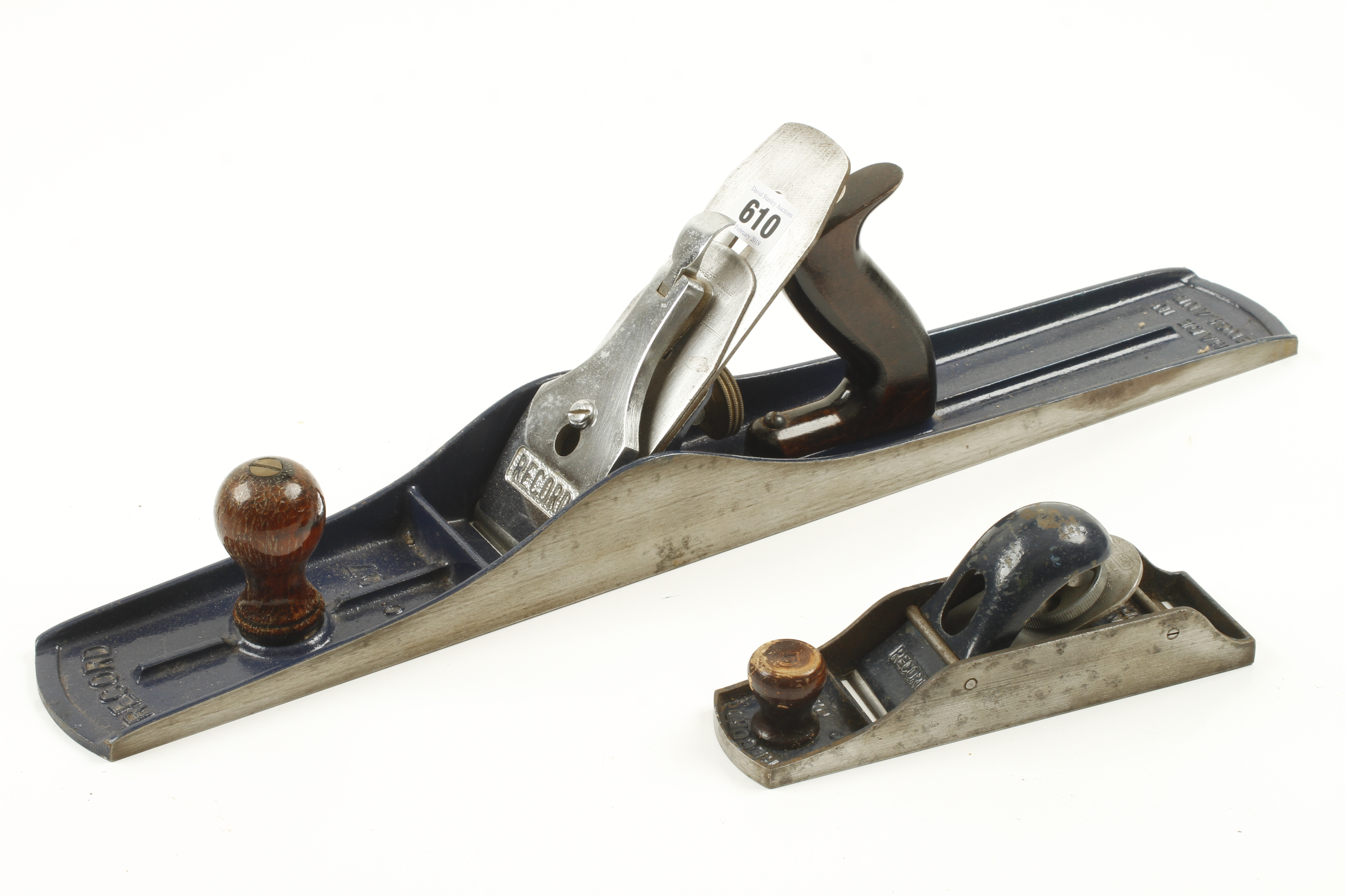 A recent RECORD No 07 jointer and a No 0130 double end block plane G++