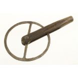 A rustic 17/18c wheelwrights traveller stamped 1828 G-