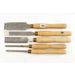 Five little used turning tools by ASHLEY ILES G++