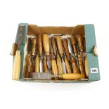 24 chisels and gouges G