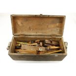 A pine chest of tools G