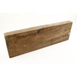 A large piece of rosewood 37" x 12" x 3" G+