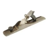 An 18" CHAPLIN'S No 1208 fore plane with corrugated sole with most orig Chaplin's 1 7/8" iron G+