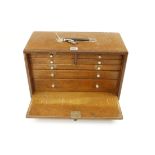 An engineers 7 drawer chest by UNION and another 5 drawer chest G+