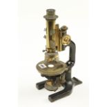 A petrological microscope purchased from Birkbeck College University London in 1960.