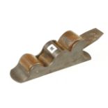 A large iron mitre plane 11" x 2 7/8" with 2 1/2" iron G