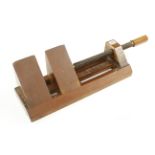 A mahogany mitre clamp G