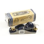 An unused RECORD No 09 1/2 block plane in orig box N