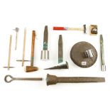 A fine and comprehensive silversmiths/jewelers kit from the workshop of Richard "Dick" Raine,