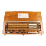 A set of stick micrometers by TESA RSD in orig box G++