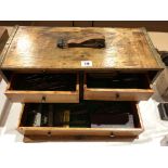 An engineers tool box with tools G