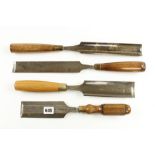 A 2" bevel edge chisel,