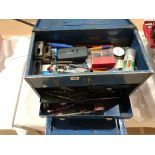 An engineers tool box with tools G