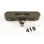 A USA STANLEY No 40 pocket level to attach to a square G+