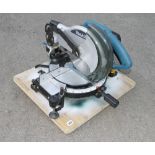 A little used MAKITA compound mitre saw MLS100 240v (PAT tested) G++