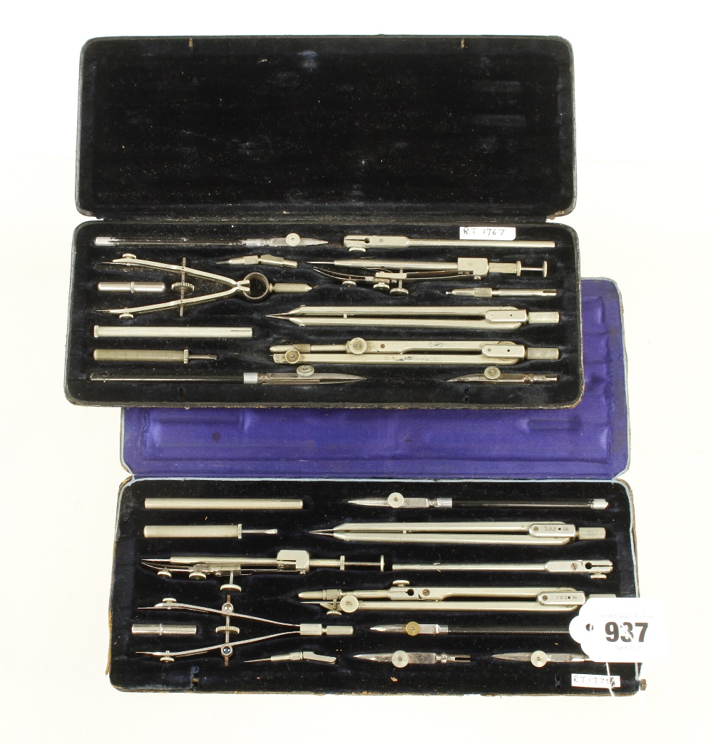 Two drawing sets by RICHTER G++