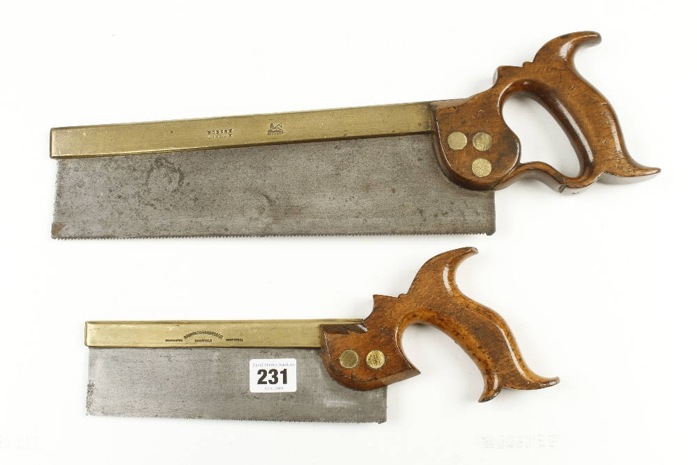 Two b/b saws by HOBSON and DRABBLE & SANDERSON G+