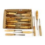 19 carving tools by J.B.