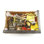 Quantity of new STANLEY tools inc.