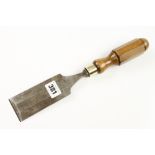 A 2" bevel edge chisel with boxwood handle G+