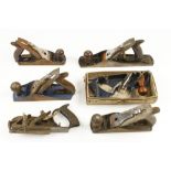 Six metal bench planes g