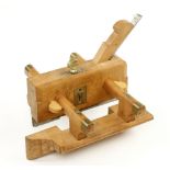 A little used beech plough plane by GRIFFITHS (ill.
