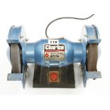 A CLARKE 6" bench grinder 240v Pat tested G