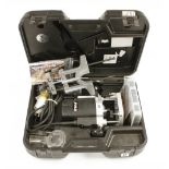 A little used TREND T5 router with attachments and instructions in orig case 110v Pat tested F