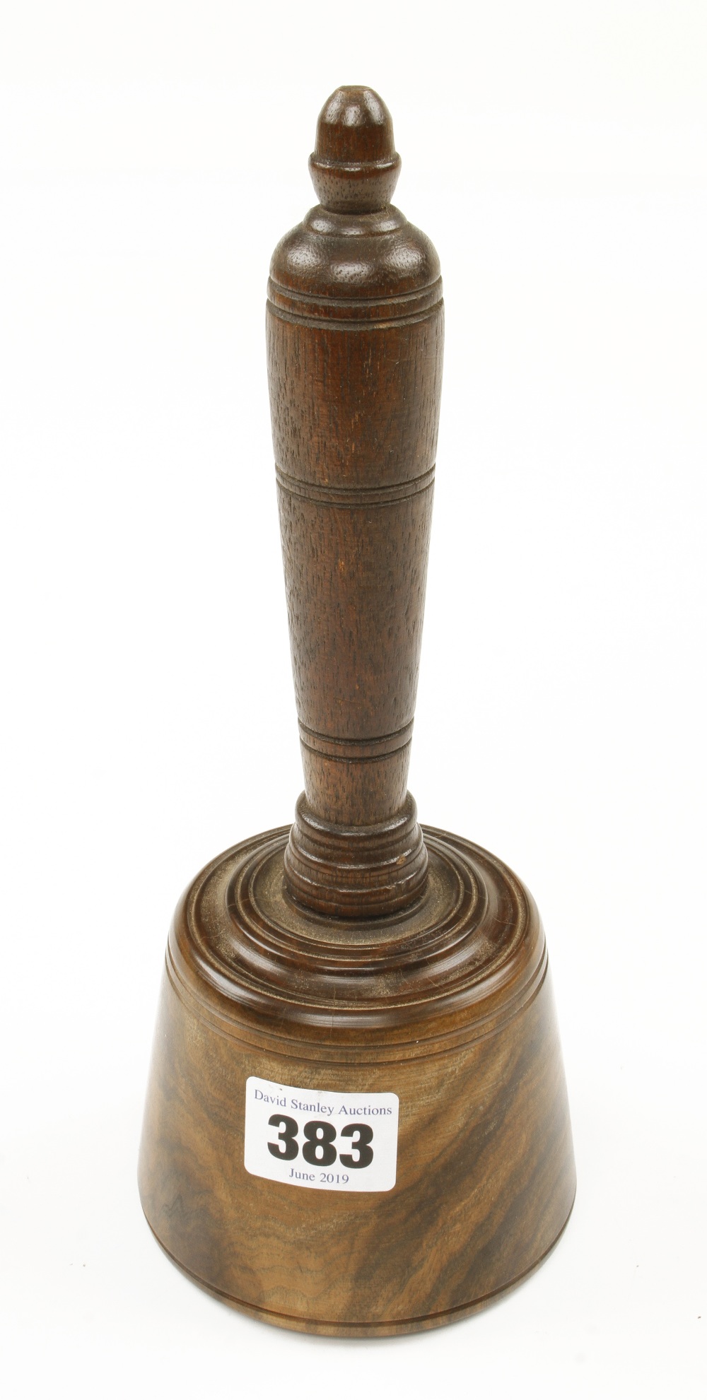 A nicely figured lignum carvers mallet with mahogany handle G+ - Image 2 of 2