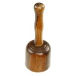 A carver's lignum mallet,