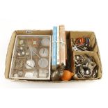 A quantity of watchmakers tools,