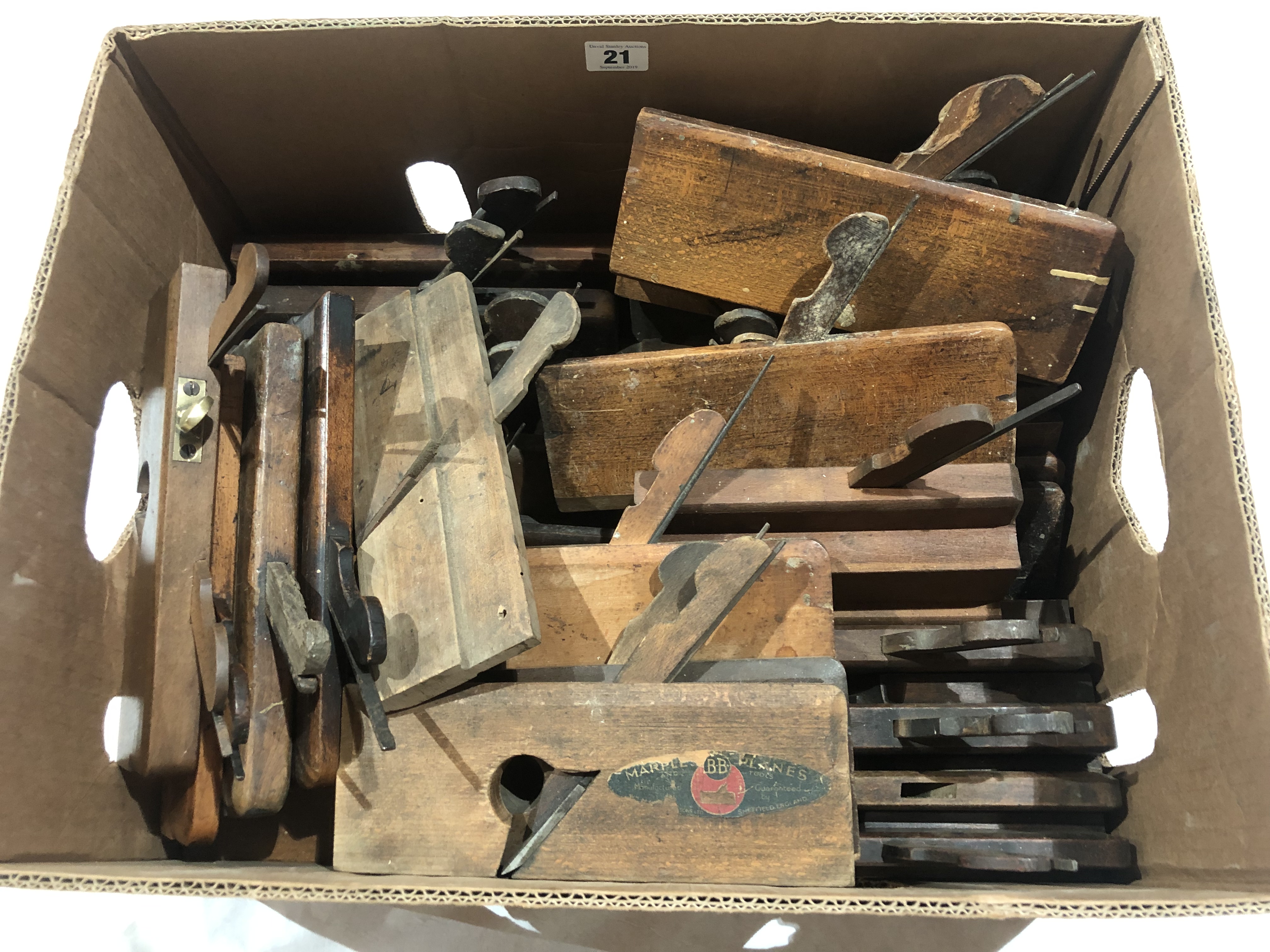 Box of moulding planes