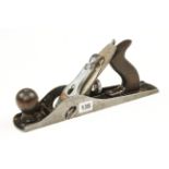 A STANLEY No 10 carriage makers rebate plane G+
